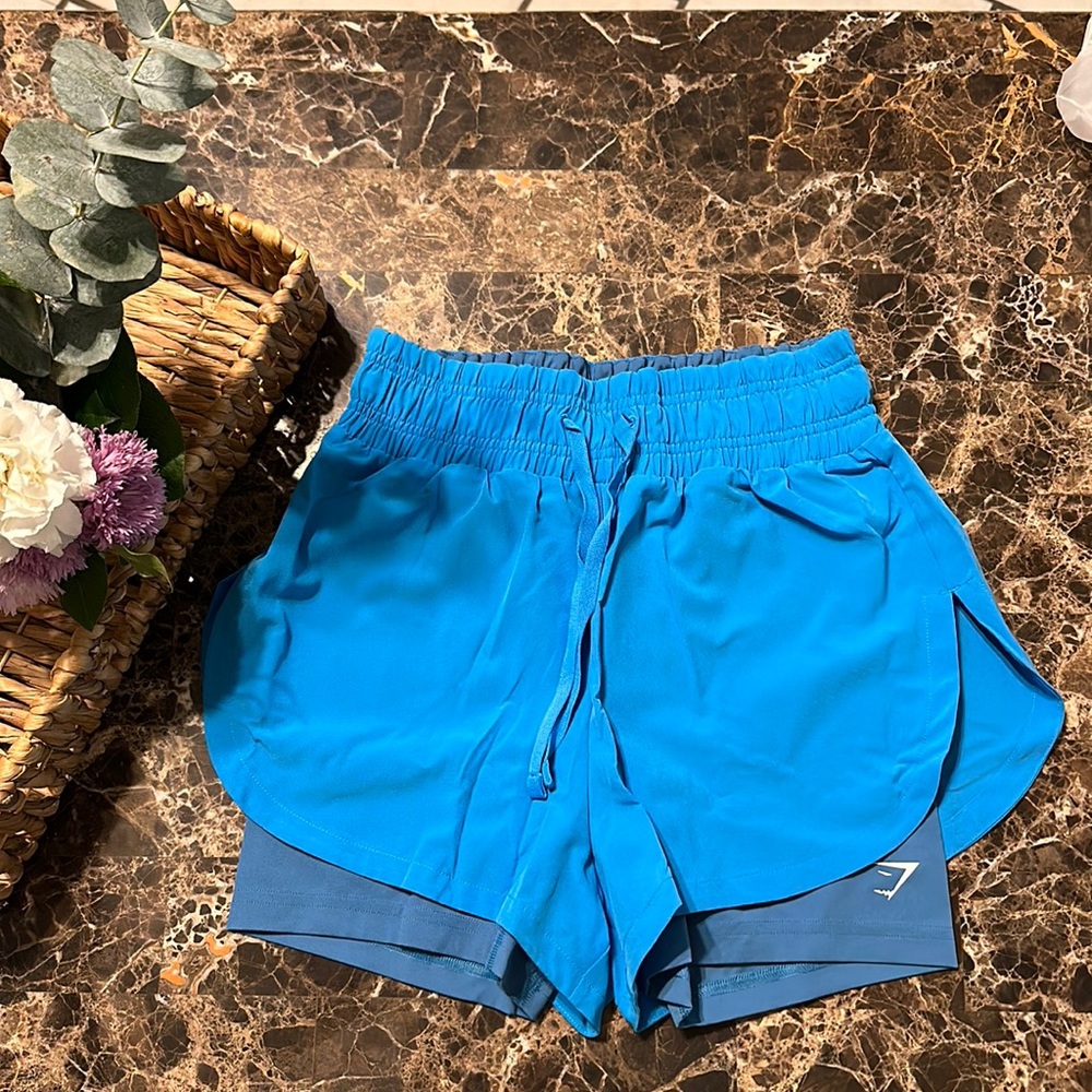 Gymshark Running 2 In 1 Shorts NWOT
